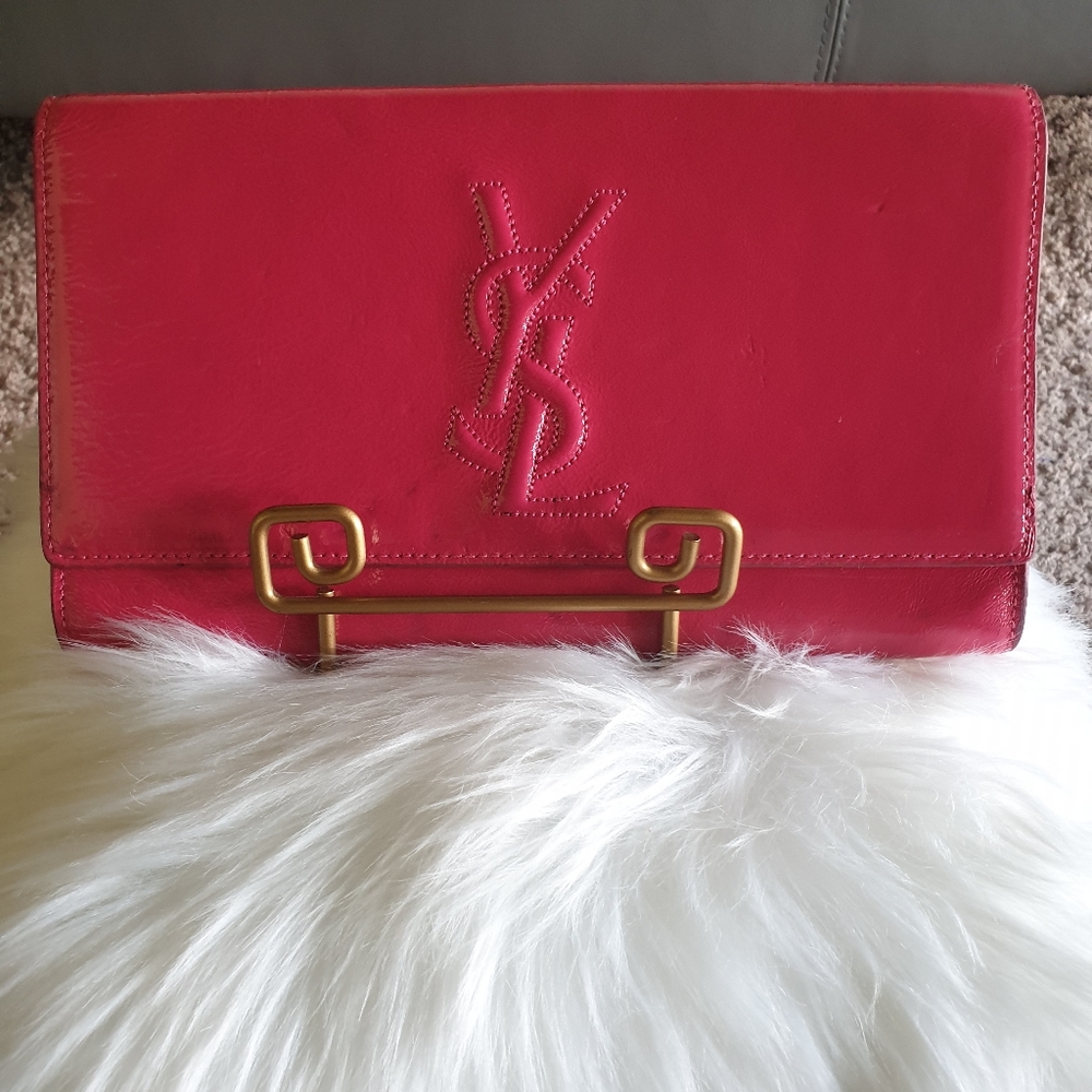 AUTHENTIC YVES SAINT LAURENT CLUTCH BAG (SOLD)